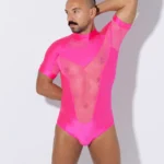 Bodysuit ZEUS ROSA corto