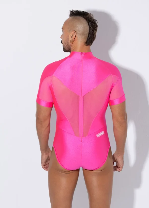 Bodysuit ZEUS ROSA corto