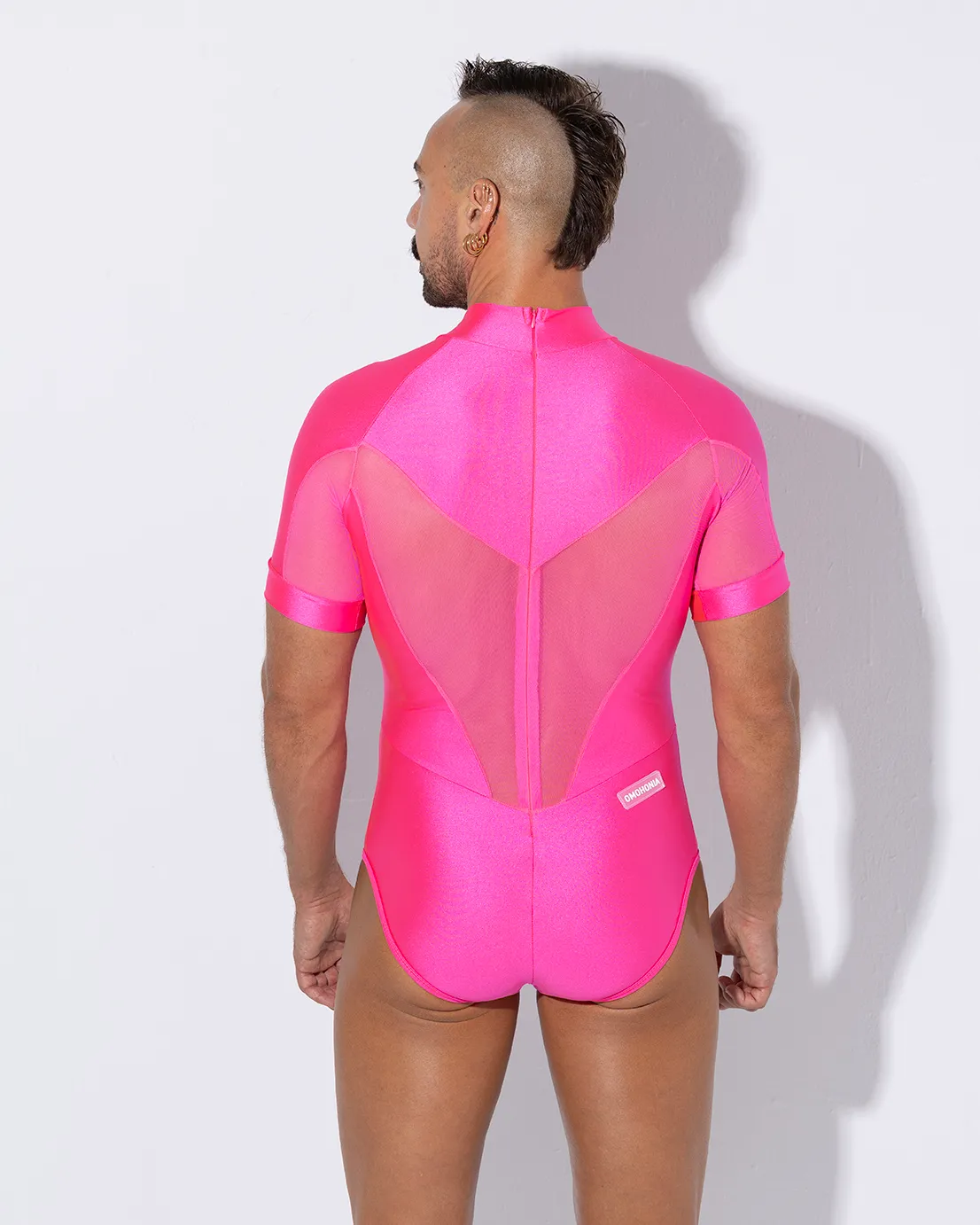 Bodysuit ZEUS ROSA corto