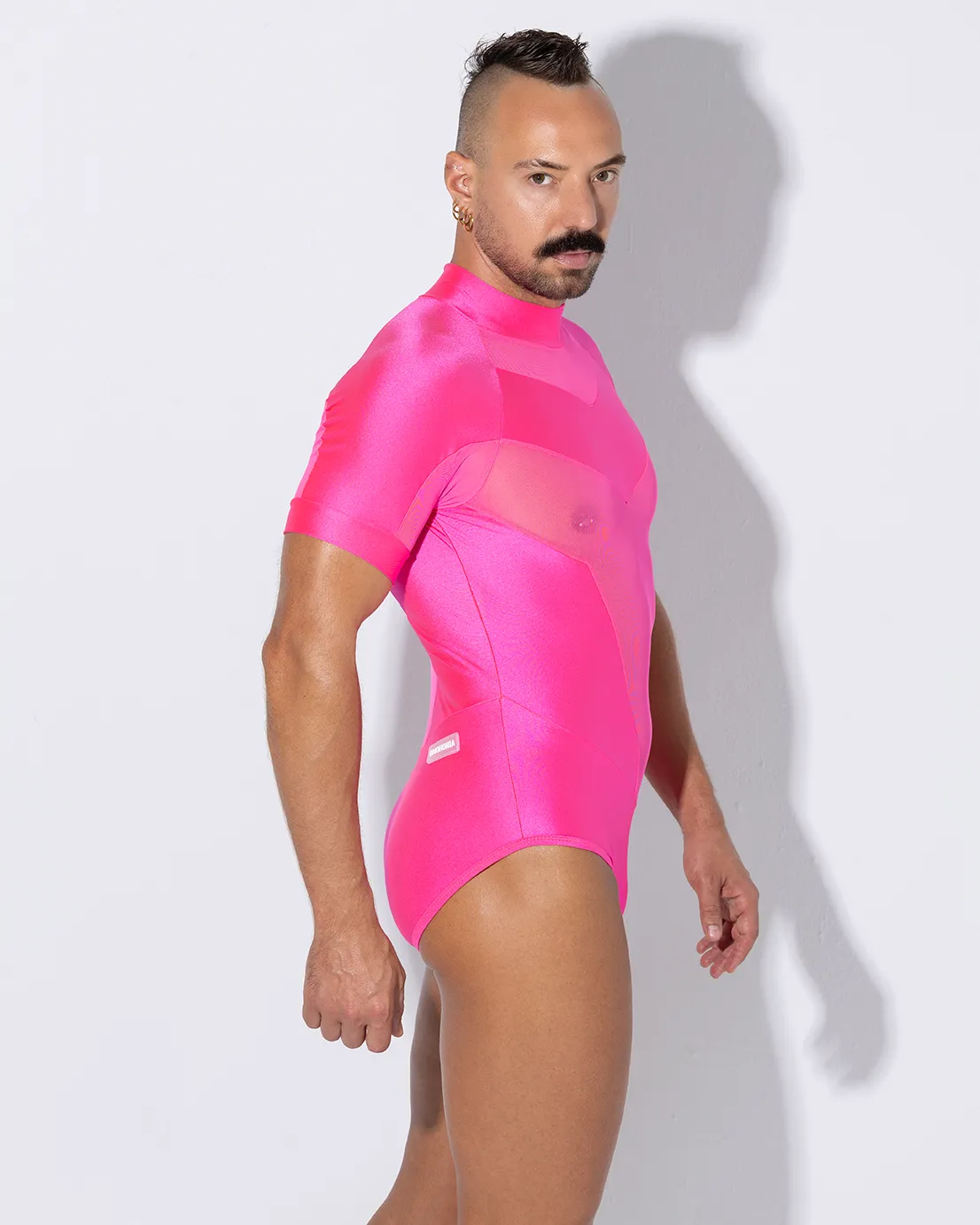 Bodysuit ZEUS ROSA corto