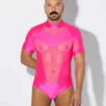 Bodysuit ZEUS ROSA corto