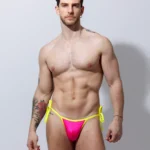 Tanga bikini lazo Pink.