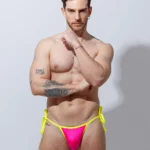 Tanga bikini lazo Pink.