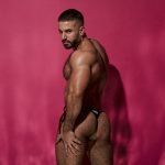Tanga bikini lazo negro.
