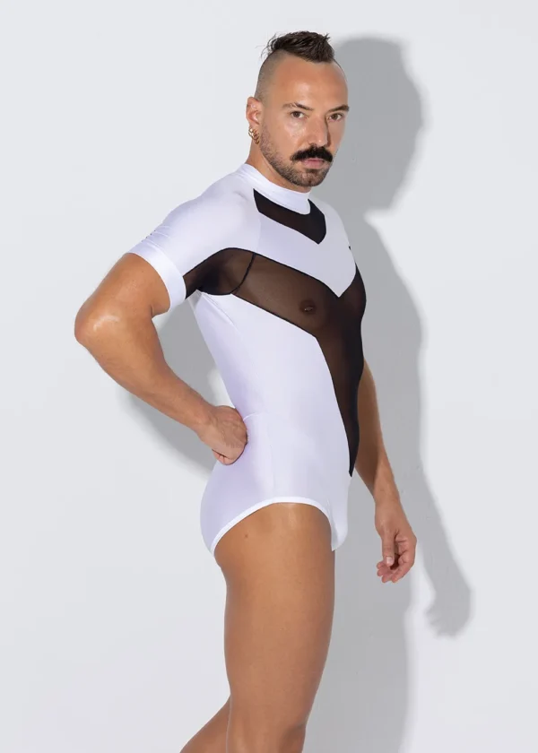 Bodysuit ZEUS BLANCO corto