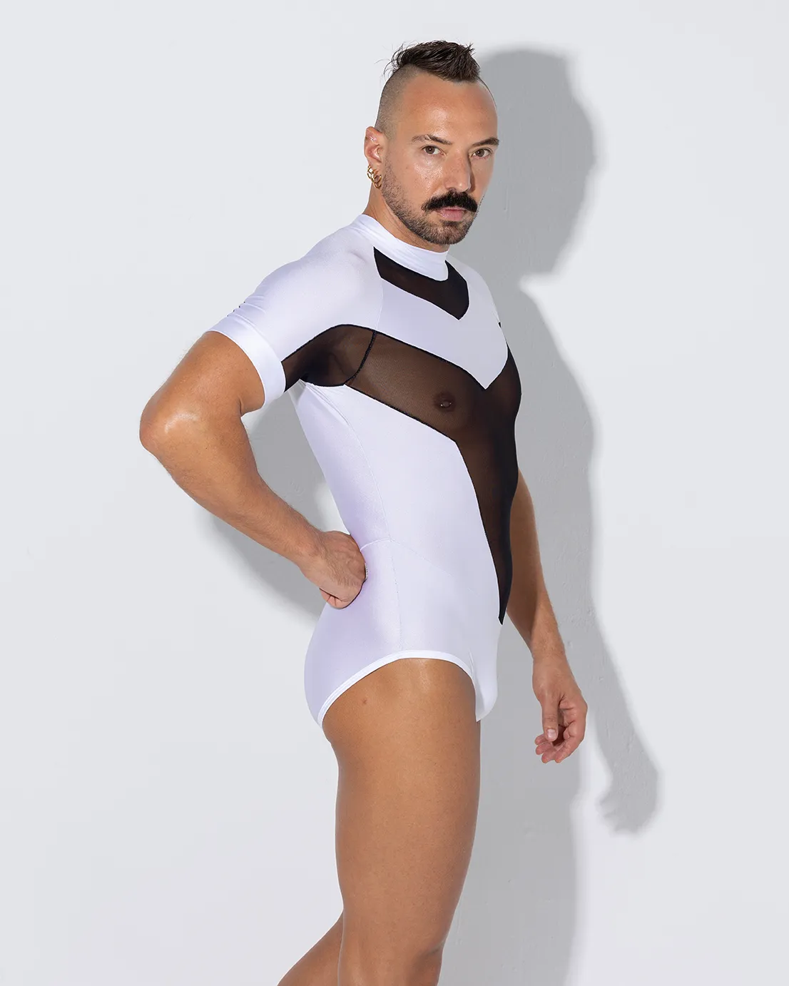Bodysuit ZEUS BLANCO corto