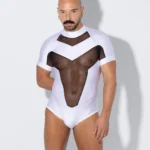 Bodysuit ZEUS BLANCO corto