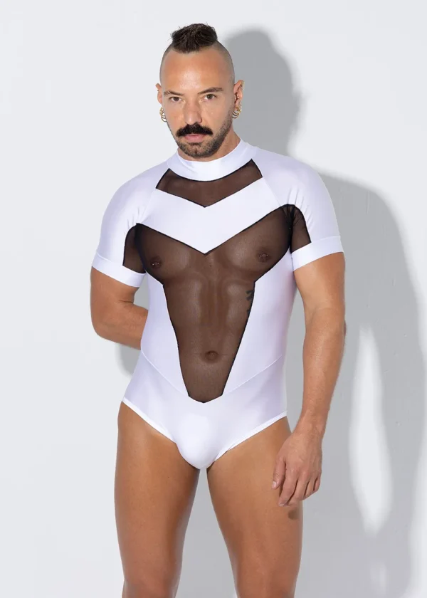 Bodysuit ZEUS BLANCO corto