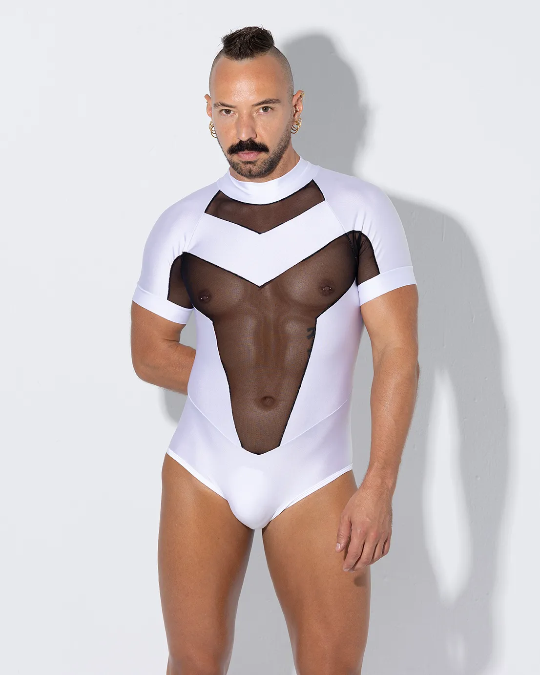 Bodysuit ZEUS BLANCO corto