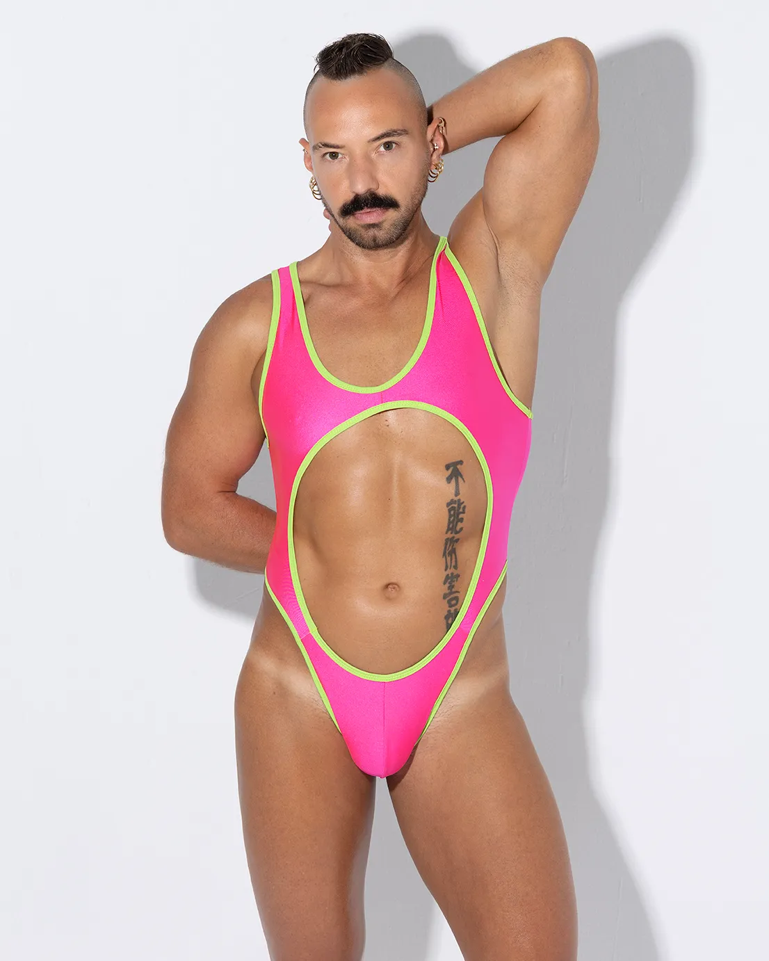 Bodysuit Rosa neón