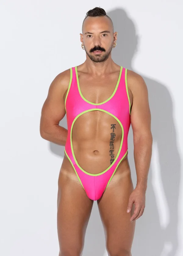 Bodysuit Rosa neón