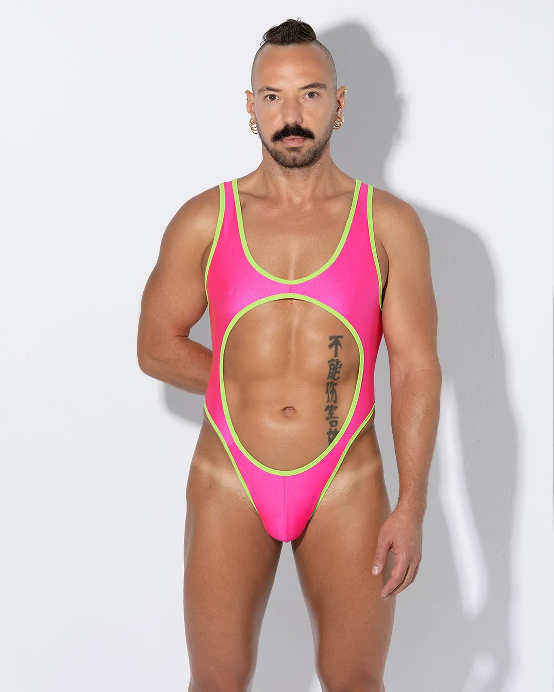 Bodysuit Rosa neón
