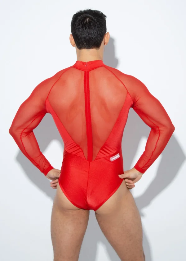 Bodysuit long fénix ROJO