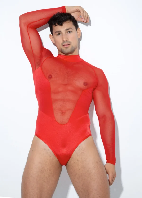 Bodysuit long fénix ROJO