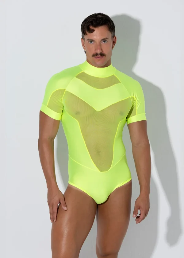 Bodysuit ZEUS AMARILLO neón