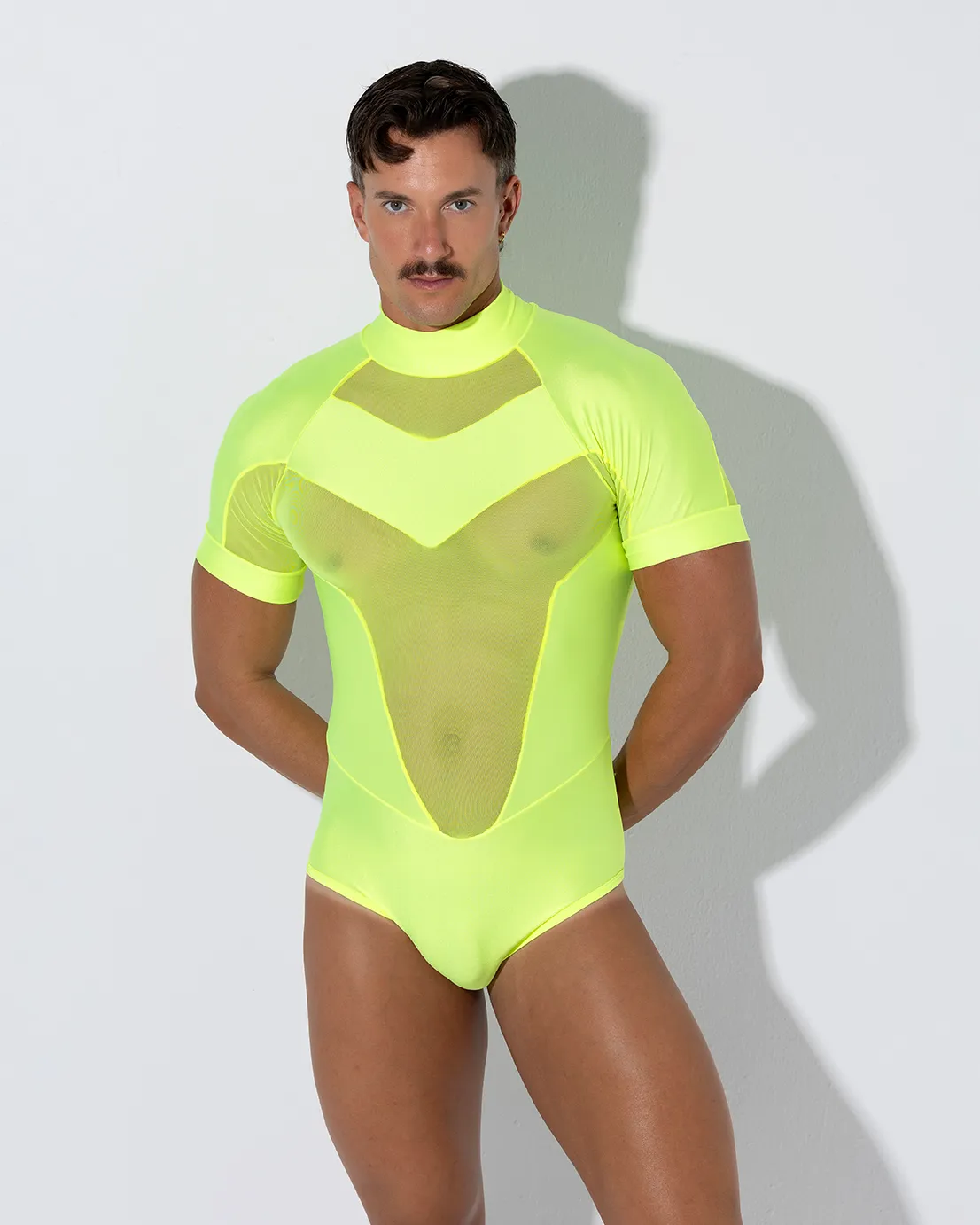 Bodysuit ZEUS AMARILLO neón