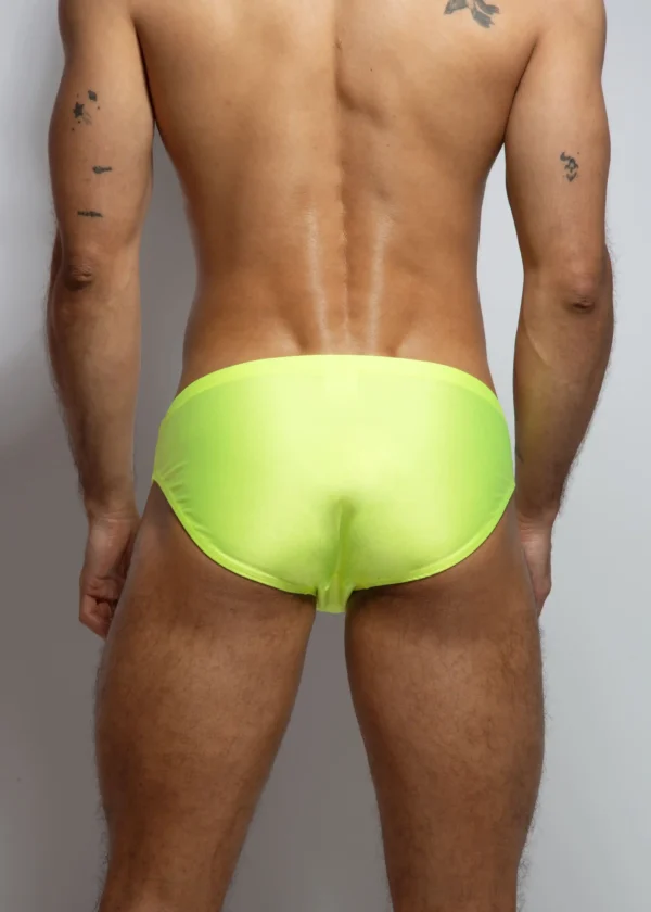 Neon Yellow Swimsuit