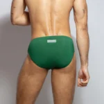 Bañador bicolor Verde Naranja