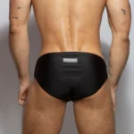 Bañador bicolor Negro Blanco