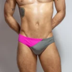 Bañador bicolor Gris Pink