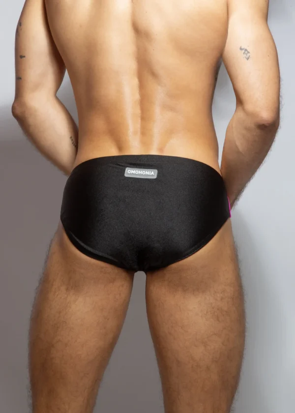 Bañador bicolor Negro Pink