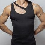 Camiseta Saturno negro