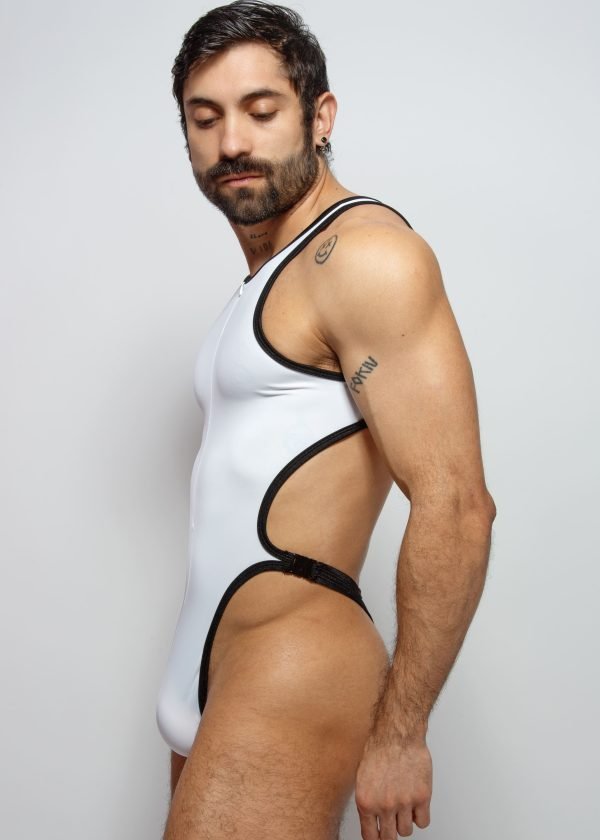 Bodysuit VULCANO Blanco negro