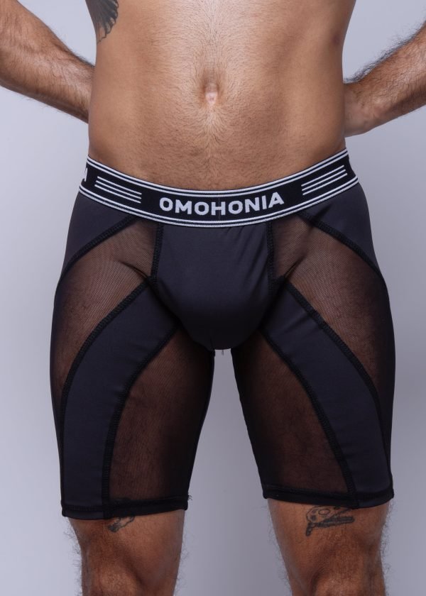 Short boxer Mesh negro