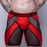 Short boxer Mesh Rojo