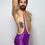 Singlet corto Morado