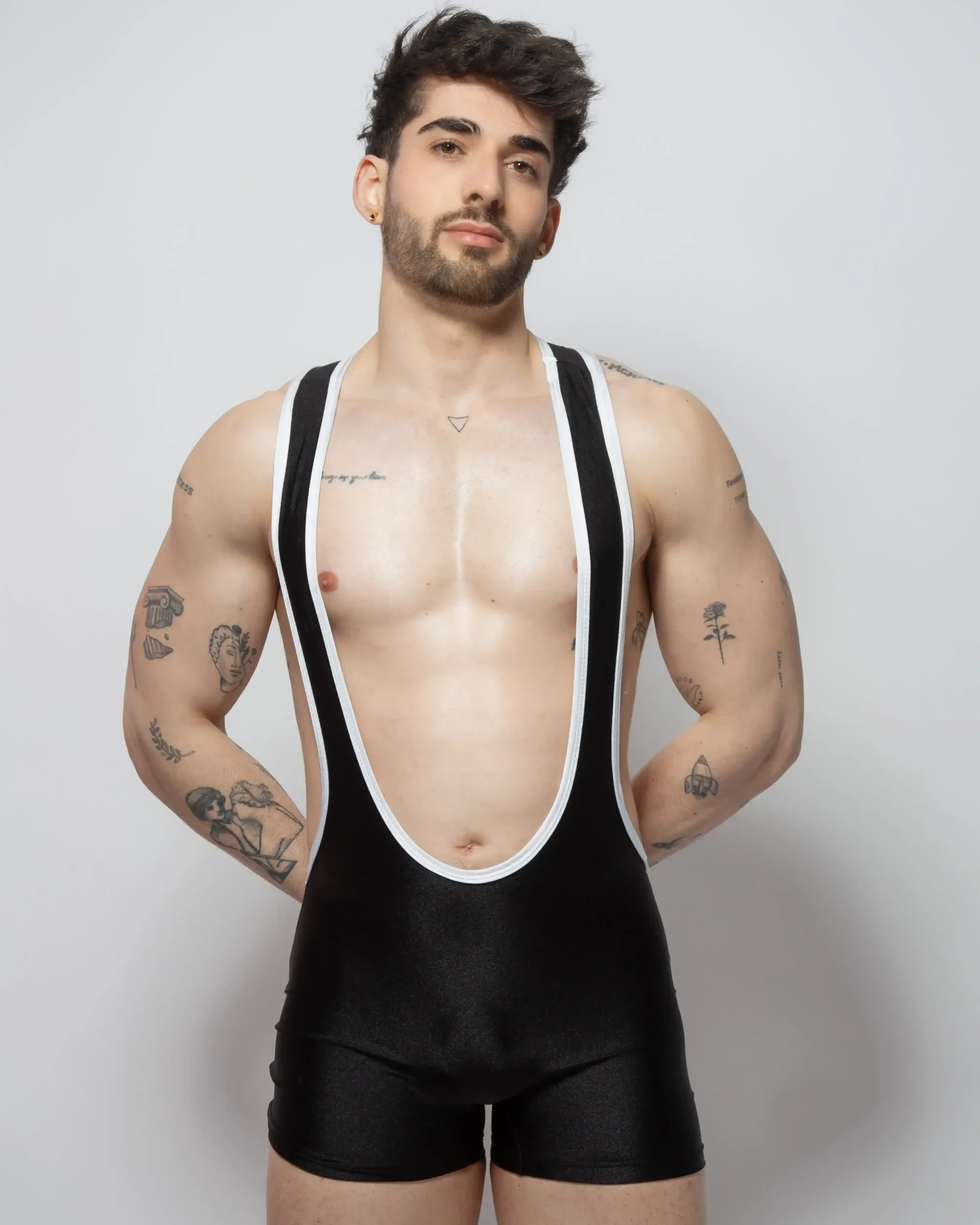Singlet corto Negro