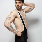 Singlet corto Negro