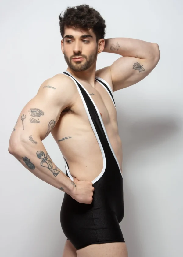 Singlet corto Negro