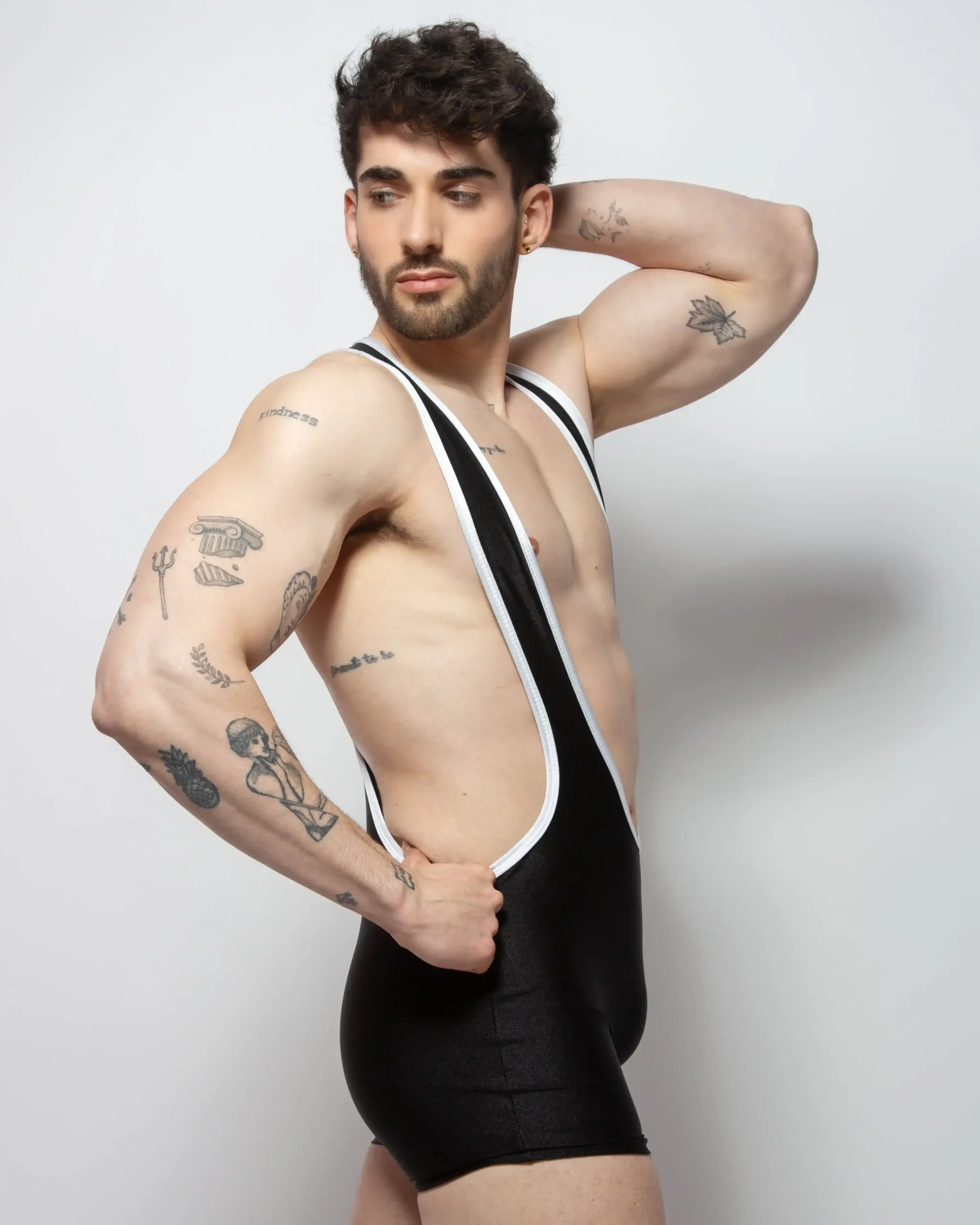 Singlet corto Negro