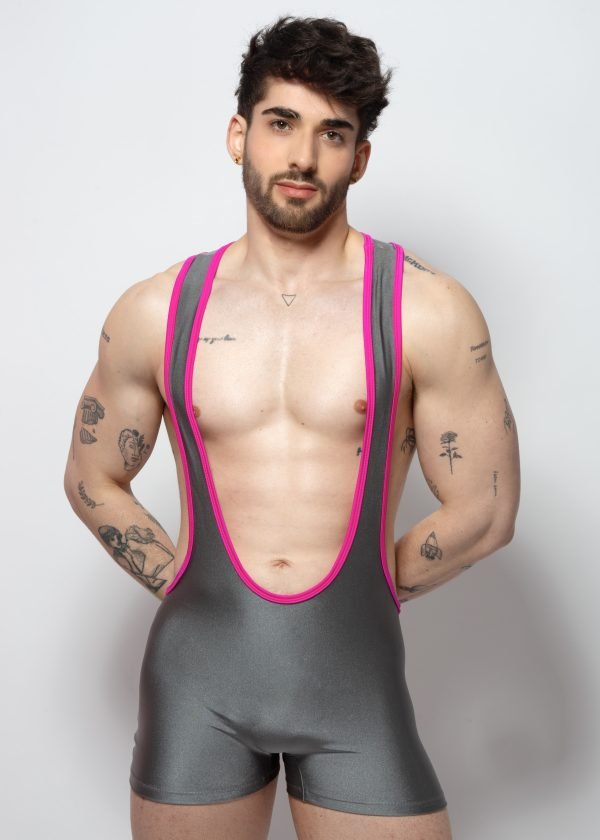 Singlet corto Gris