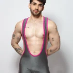 Short Grey Singlet