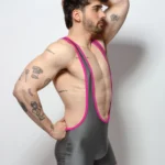 Short Grey Singlet