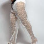 White Diamond Mash Pants