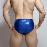 Bañador Bikini metálico azul