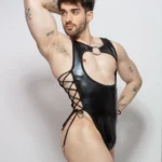 Bodysuit Roma cordón Negro