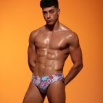 Bañador estampado étnico