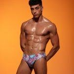 Bañador estampado étnico