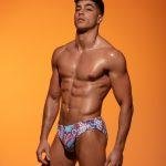 Bañador estampado étnico