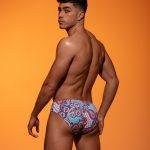 Bañador estampado étnico