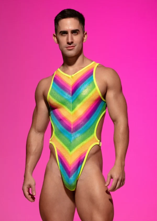 Bodysuit VULCANO CLIP Pride