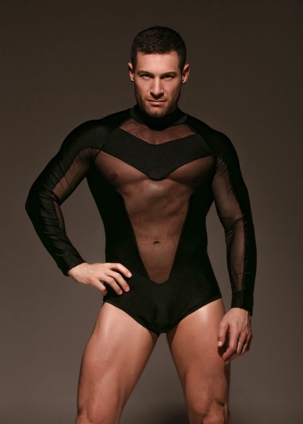 Bodysuit long ZEUS NEGRO