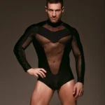 Bodysuit long ZEUS NEGRO