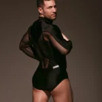 Bodysuit long ZEUS NEGRO