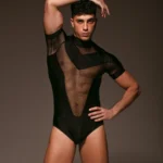 Bodysuit ZEUS NEGRO corto