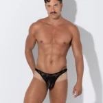 Thong Encaje Negro